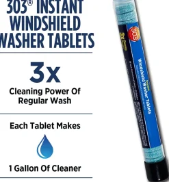 303 Products 230395-1 Windshield Washer Tablets - 25 Tablet Tube