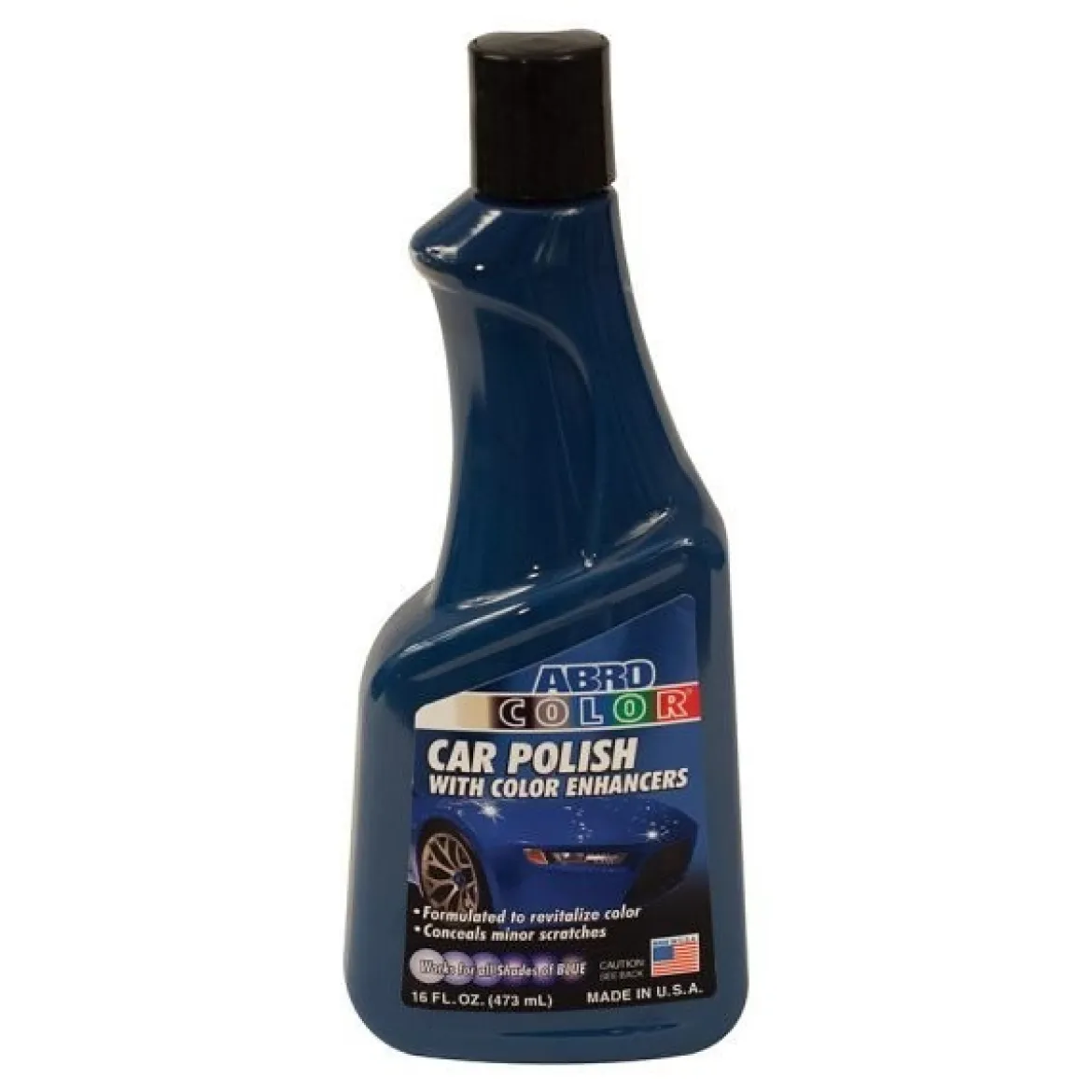 ABRO 473mL Blue Colored Automotive Polish (AB-301-BLU)