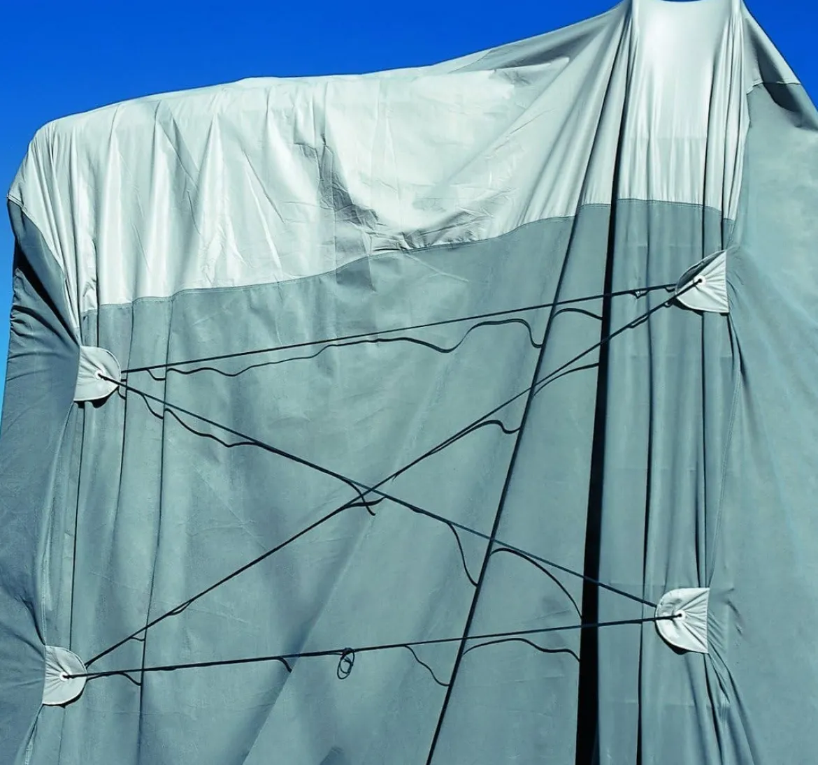 ADCO Aquashed Horse Trailer Cover 8'1"-10' Polypropylene Sides w/ Zipper (ADO46001)