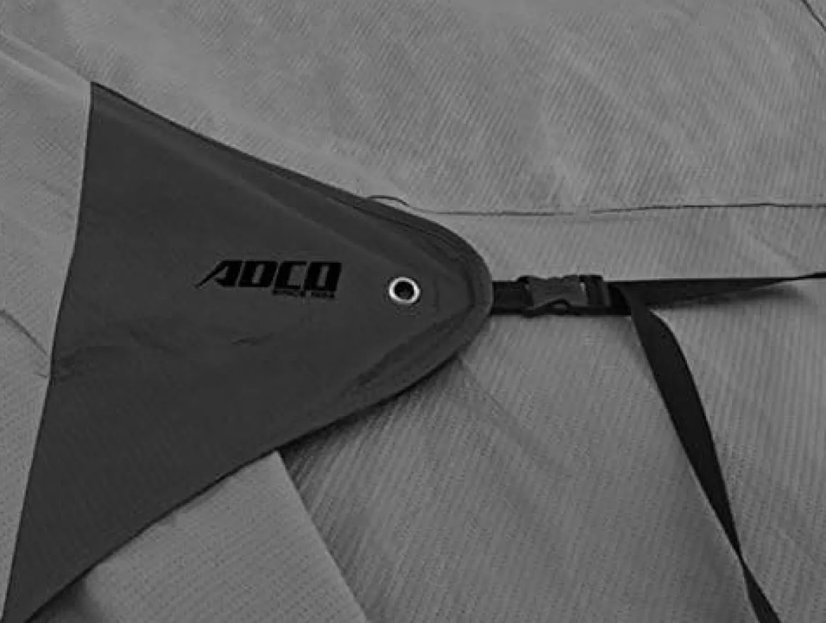 ADCO Designer SFS Aquashed Travel Trailer RV Cover 22'1"-24' Gray (ADO52242)