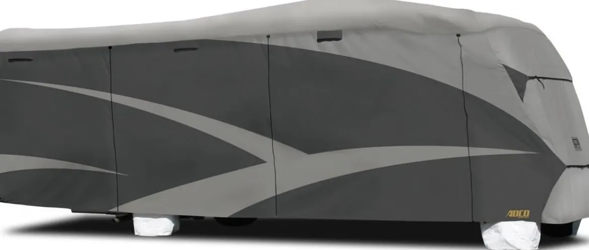 ADCO Designer SFS Aquashed Class C RV Cover 20'1"-23' Gray (ADO52842)