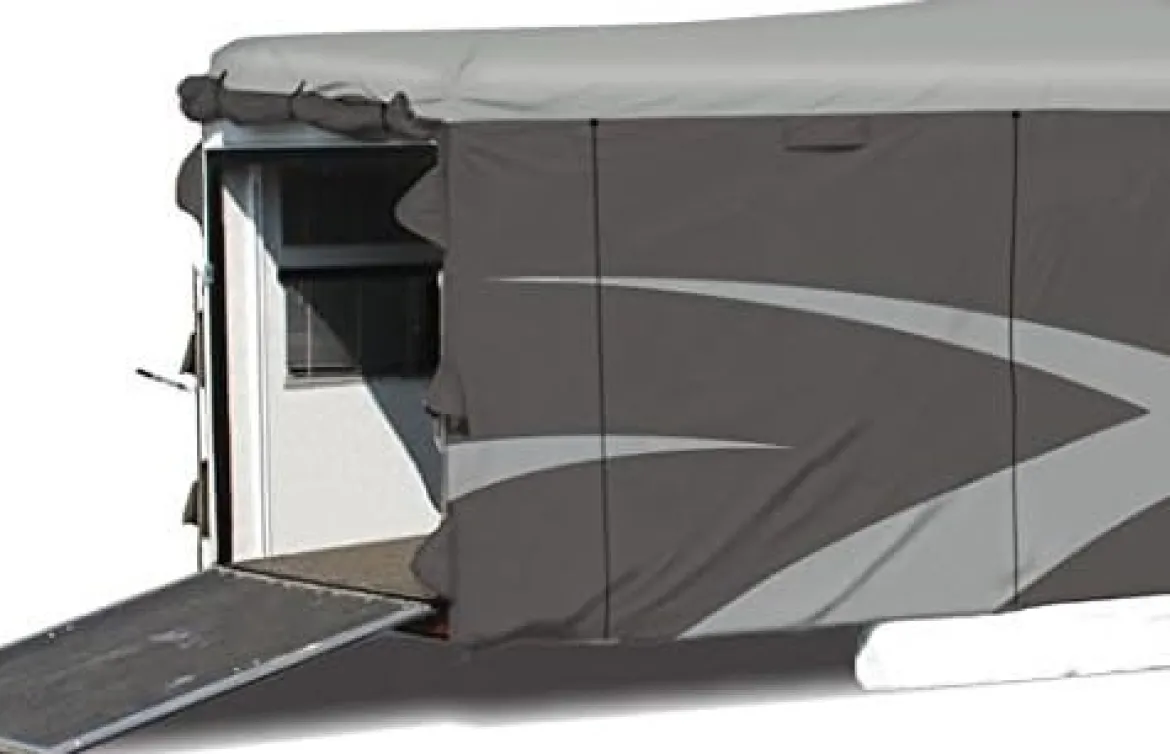 ADCO Designer SFS Aquashed 5th Wheel Cover 25' 7"-28' Gray (ADO52253)