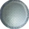 ADCO Diamond Plated Steel Vinyl Spare Tire Cover L 25 1/2" (ADO9758)