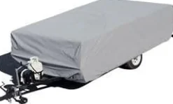 ADCO Polypropylene Folding Trailer Cover 8'1"-10' Gray (ADO2891)