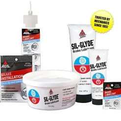 AGS Sil-Glyde Silicone-Based Brake Assembly Lubricant (BK-8)