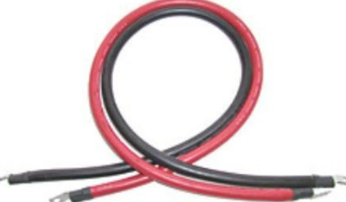 AIMS Power 1 Foot Inverter Cable 157 Amps Max (CBL01FT4AWG)
