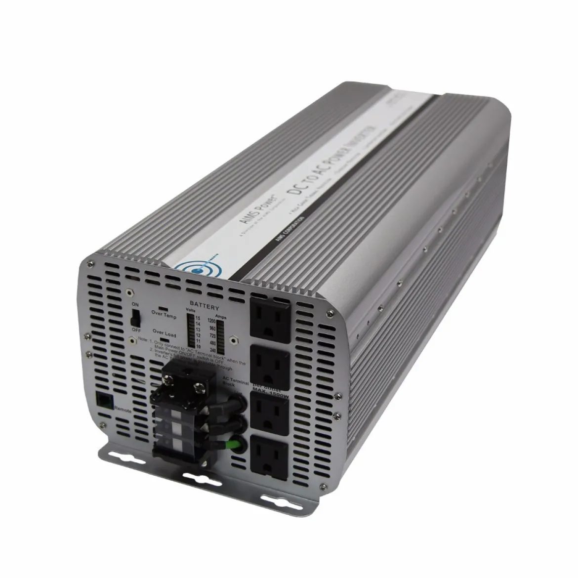 AIMS Power 10000 Watt Modified Sine Power Inverter 12V (PWRINV10KW12V)