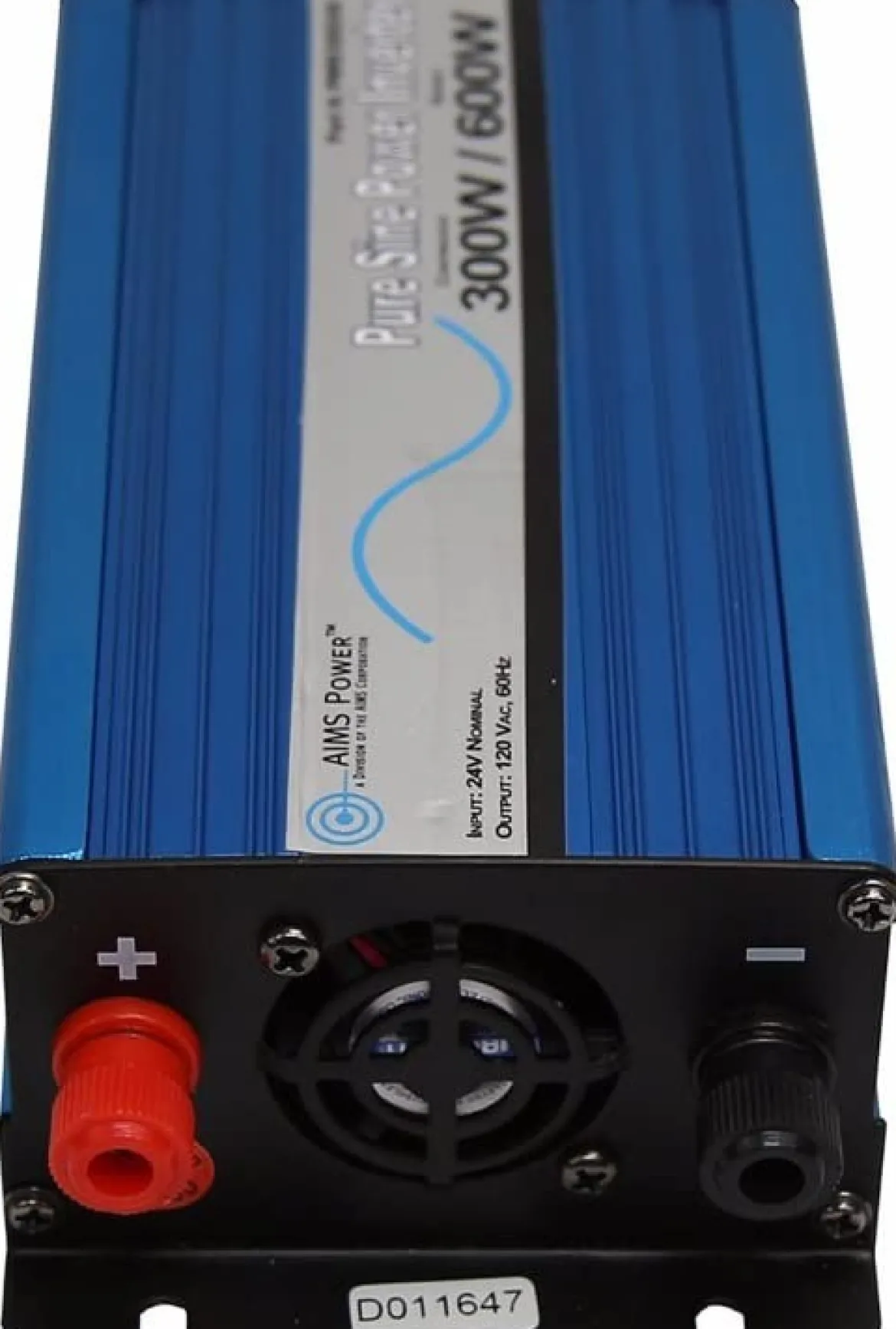 AIMS Power 300 Watt Pure Sine Inverter with Cables (PWRI30012S)