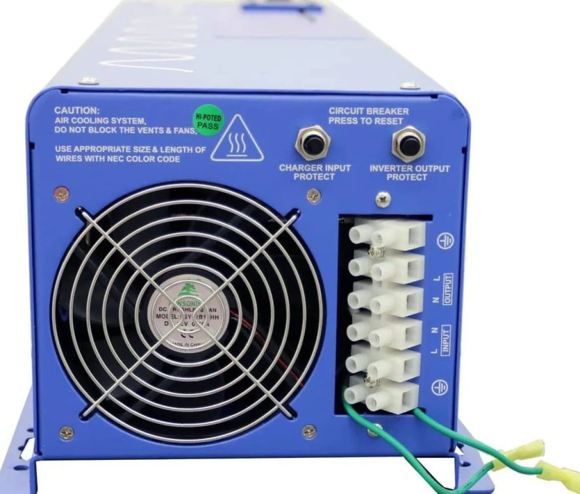 AIMS Power 4000 Watt 12V Pure Sine Inverter Charger (PICOGLF40W12V120V)