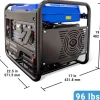 AIMS Power Dual Fuel Inverter Generator Clean Pure Power (GEN3850W120VD)