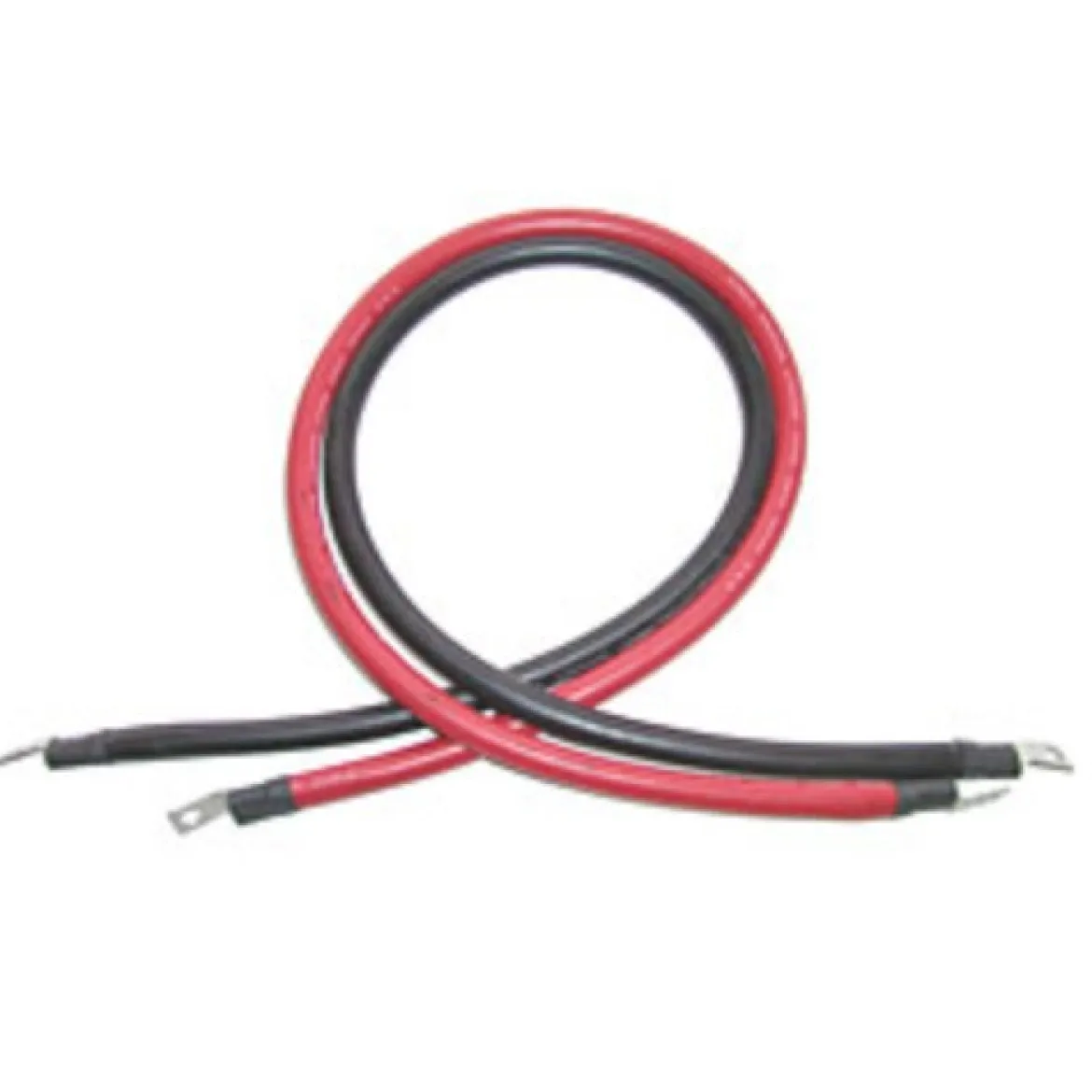 Aims Power Inverter Cable 1/0 AWG 6 FT Set (CBL06FT1/0)