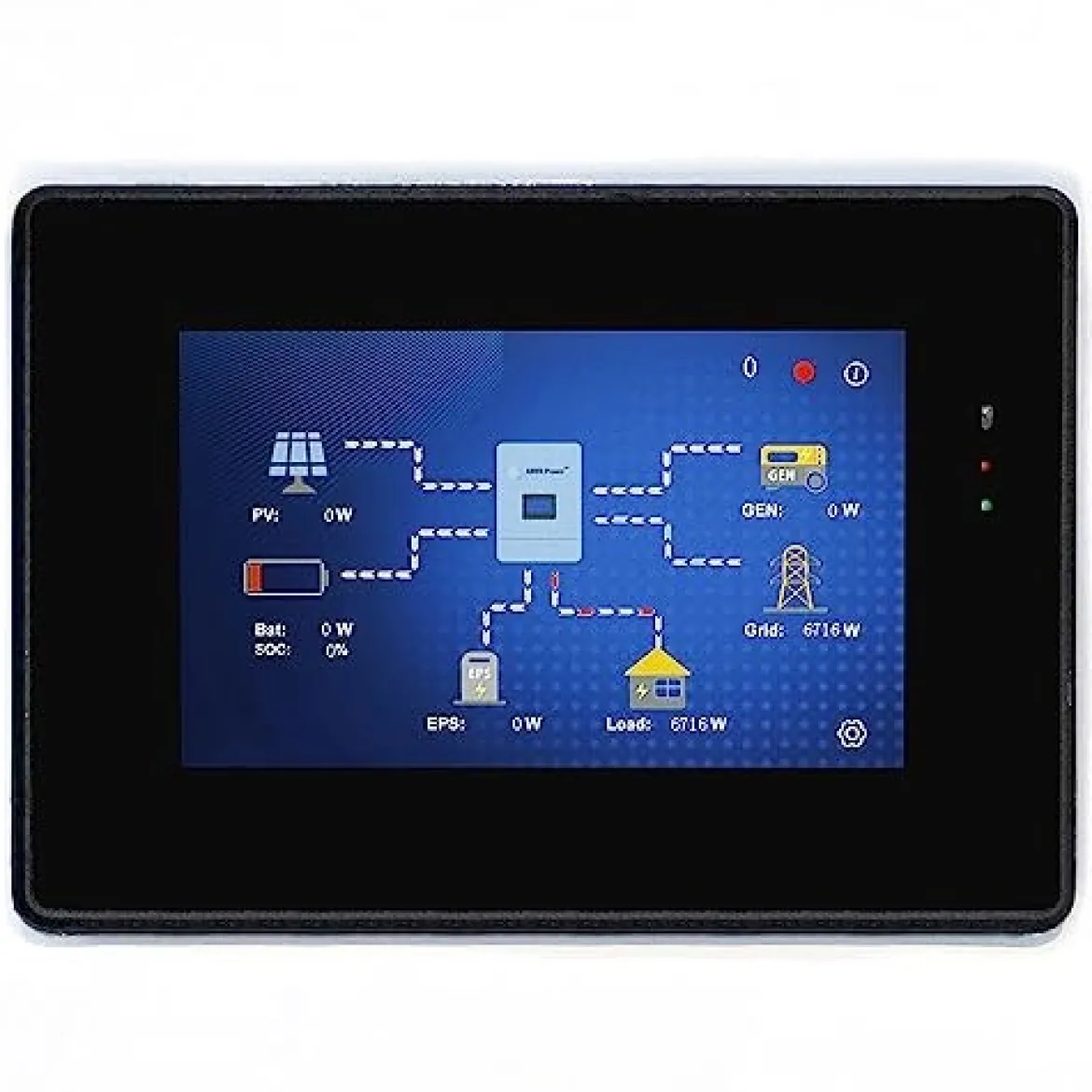 AIMS Power 9.6kW Hybrid Inverter Charger 15kW Solar Capacity (PIHY9600)