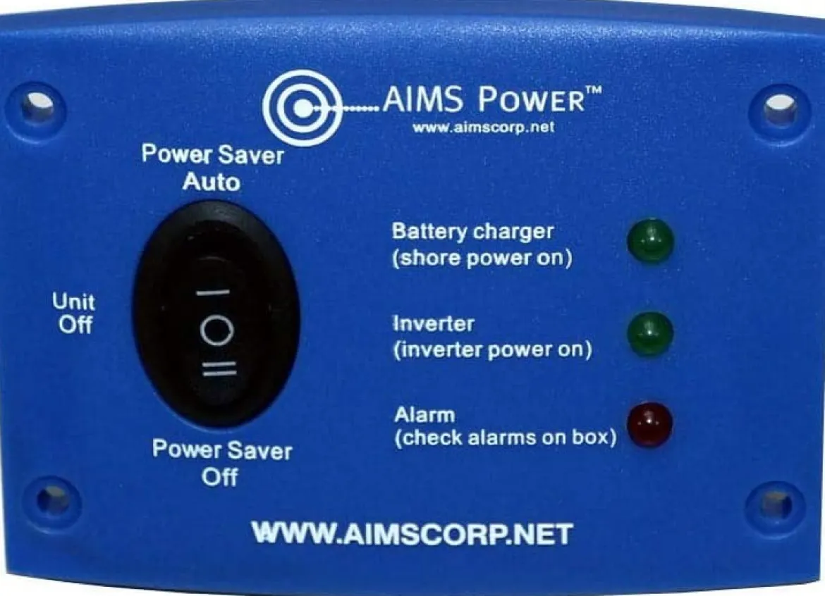 AIMS Power LED Wall Control Panel for RV Power Inverter (REMOTELFLED)