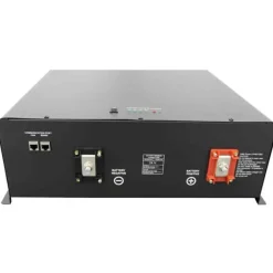 Aims Power Off Grid / Back Up 6000 Watt Pure Sine Inverter Charger 120V & 24V Lithium Battery Kit (KITC-6K24120)