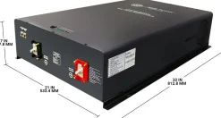 AIMS Power 24V Lithium Battery with Short Circuit Protection (LFP24V400A)