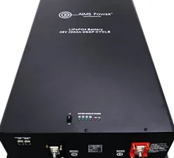 AIMS Power 48V Lithium Battery with Short Circuit Protection (LFP48V200A)