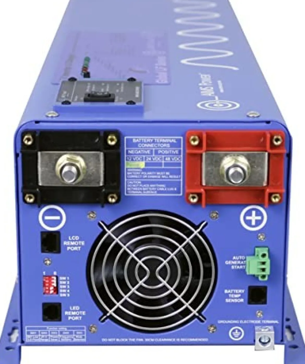 AIMS Power 4000W Pure Sine Low Frequency Inverter Charger (PICOGLF4012120240VS)
