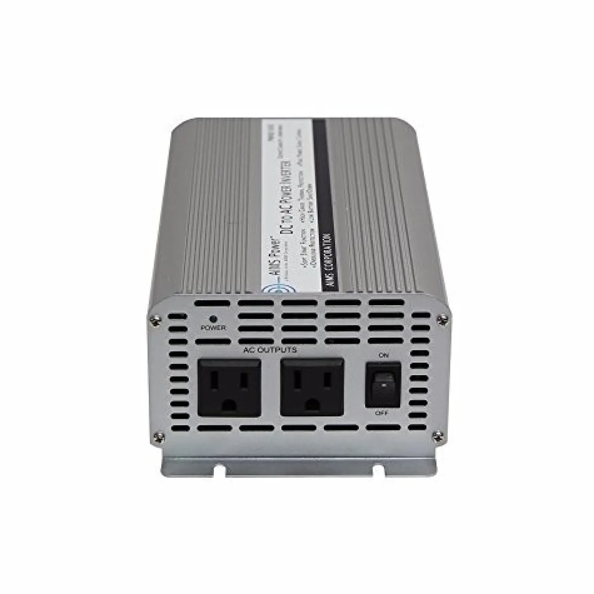 AIMS Power 1000W 2000W Peak DC to AC Power Inverter (PWRB1000)