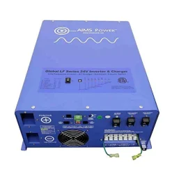 AIMS Power 6000W 18000W Peak Pure Sine Inverter Charger (PICOGLF6024120UL)