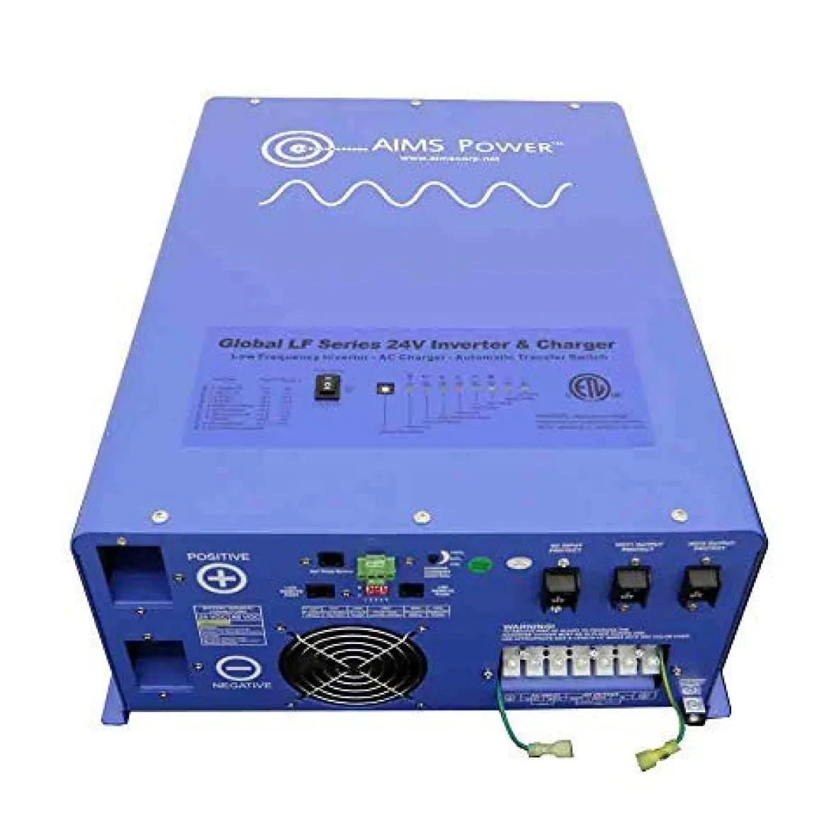 AIMS Power 6000W 18000W Peak Pure Sine Inverter Charger (PICOGLF6024120UL)