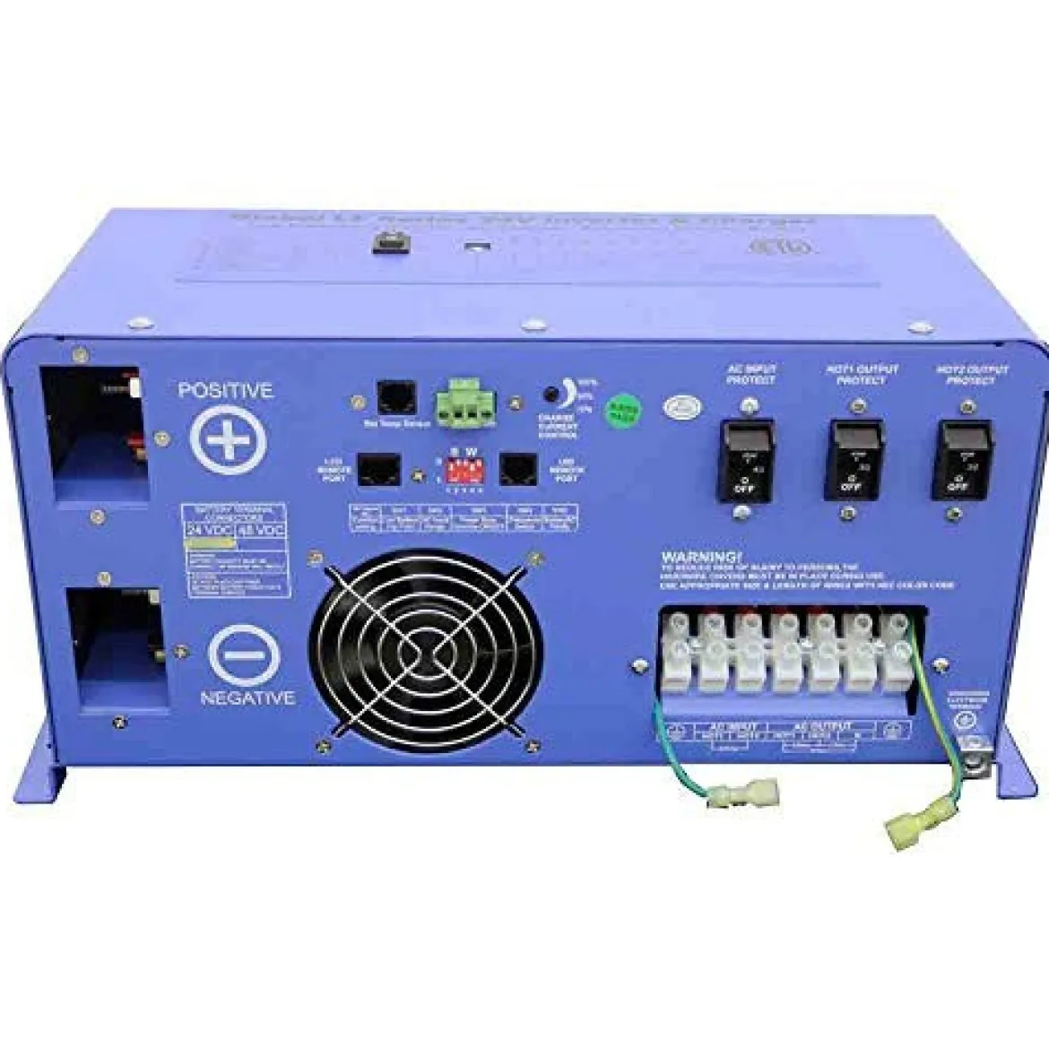 AIMS Power 4000W 12000W Peak Pure Sine Inverter Charger (PICOGLF4024240SUL)