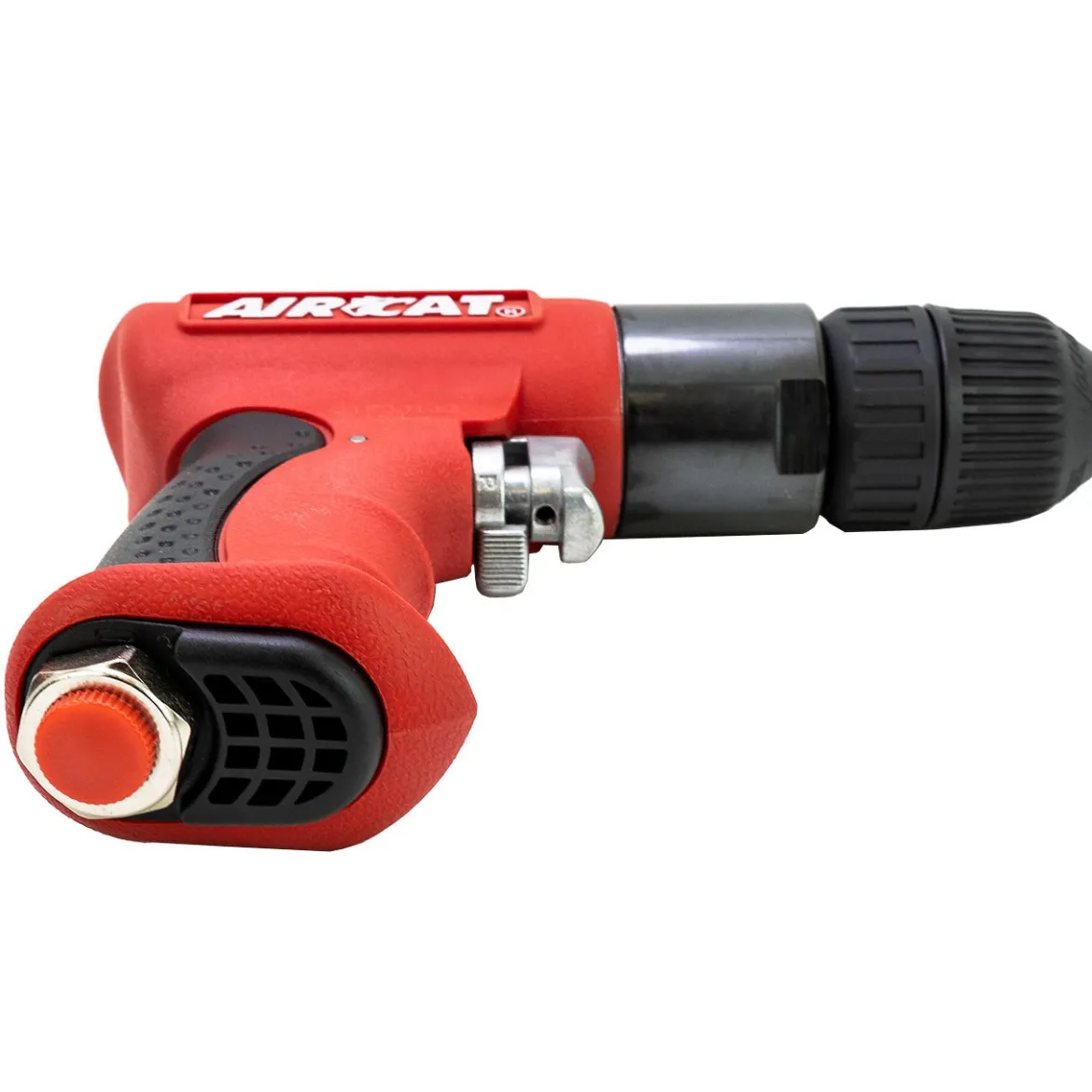 Aircat 4338 3/8 Inch Red Composite Reversible Power Drill (4338)