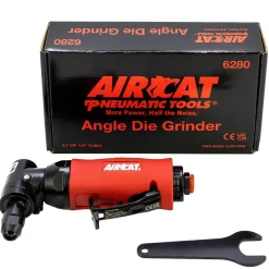 AirCat 0.75 HP Angle Die Grinder with Spindle Lock (6280)