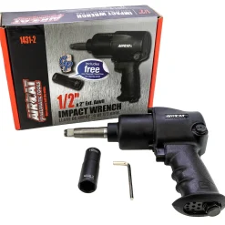 Aircat 1/2" Impact Wrench with 2" Extended Anvil (1431-2)