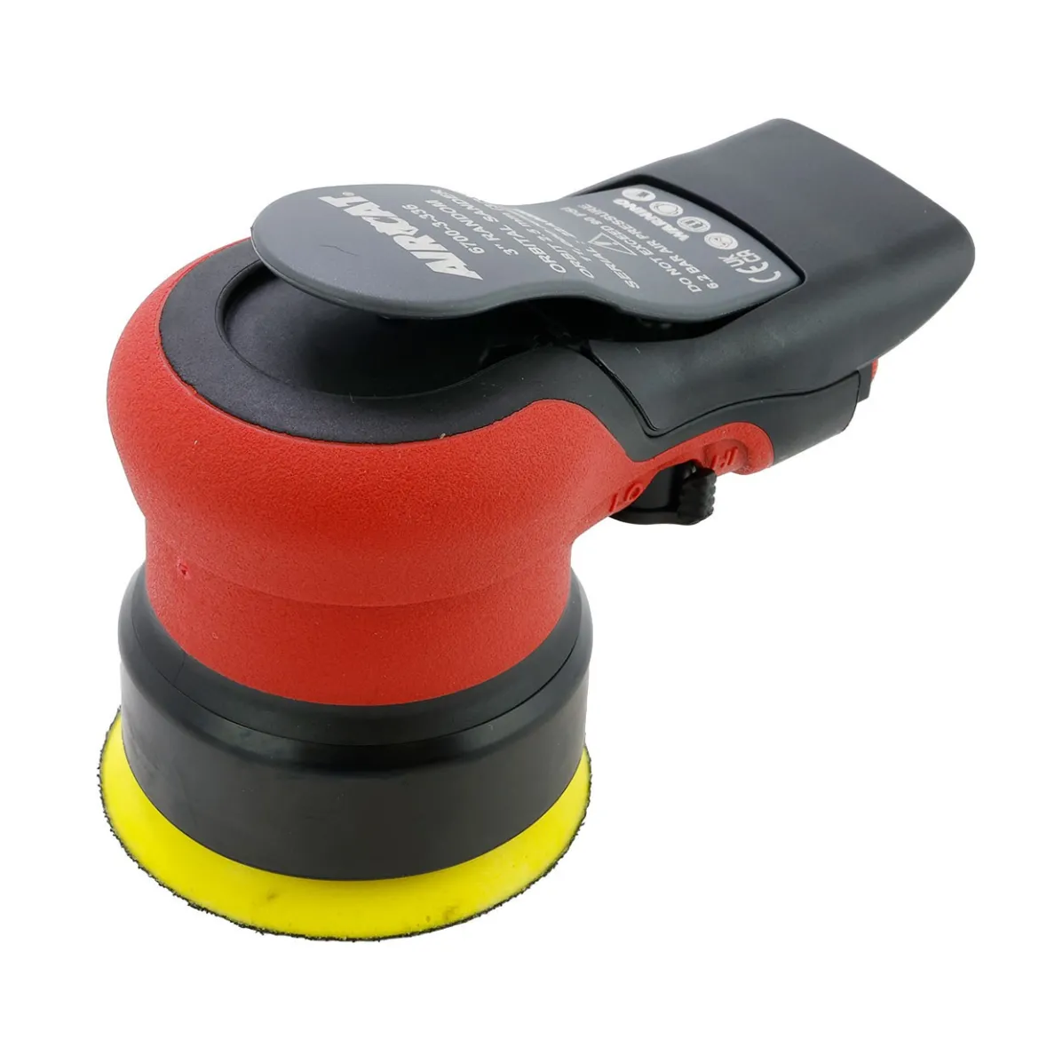 AirCat 3" Orbital Palm Sander and Polisher for Smooth Finishing (6700-3-336)