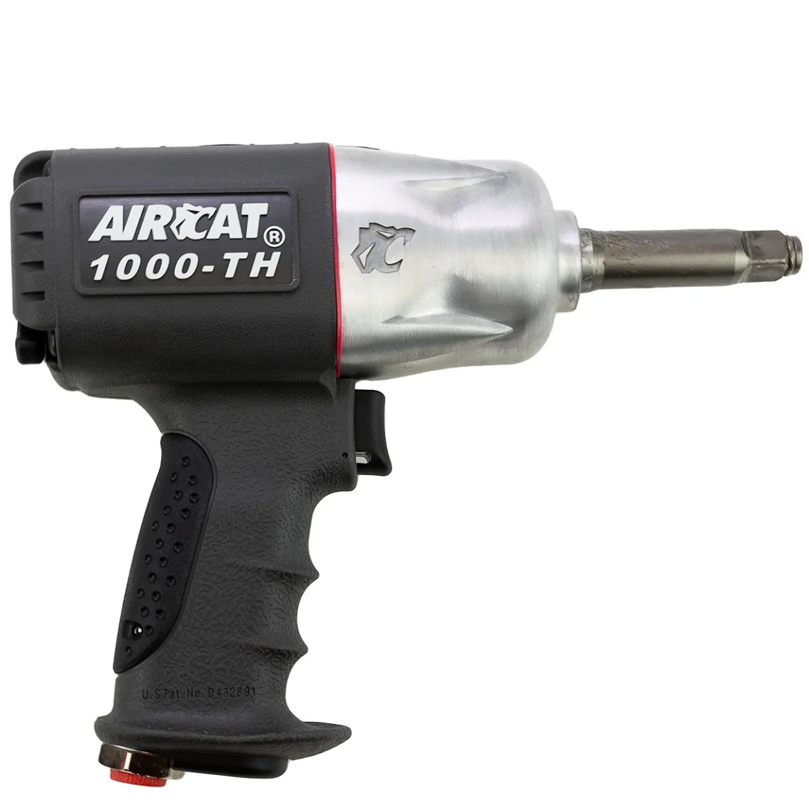 AirCat 1000 TH 1/2" Drive Composite Impact Wrench with 2 Anvil (1000 TH)
