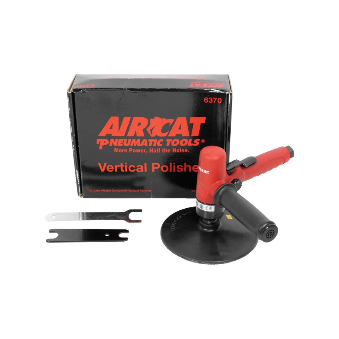 Aircat 7" Vertical Air Polisher and Sander (6370)