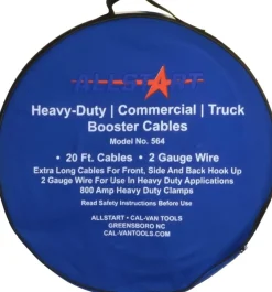 Allstart 20' 2-Gauge Jumper Cable (564)