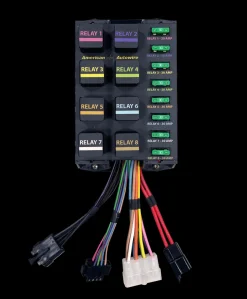 American Autowire 8-Position Banked Relay Panel (AAW510924)