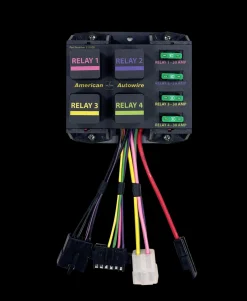 American Autowire 4-Position Banked Relay Panel (AAW510920)