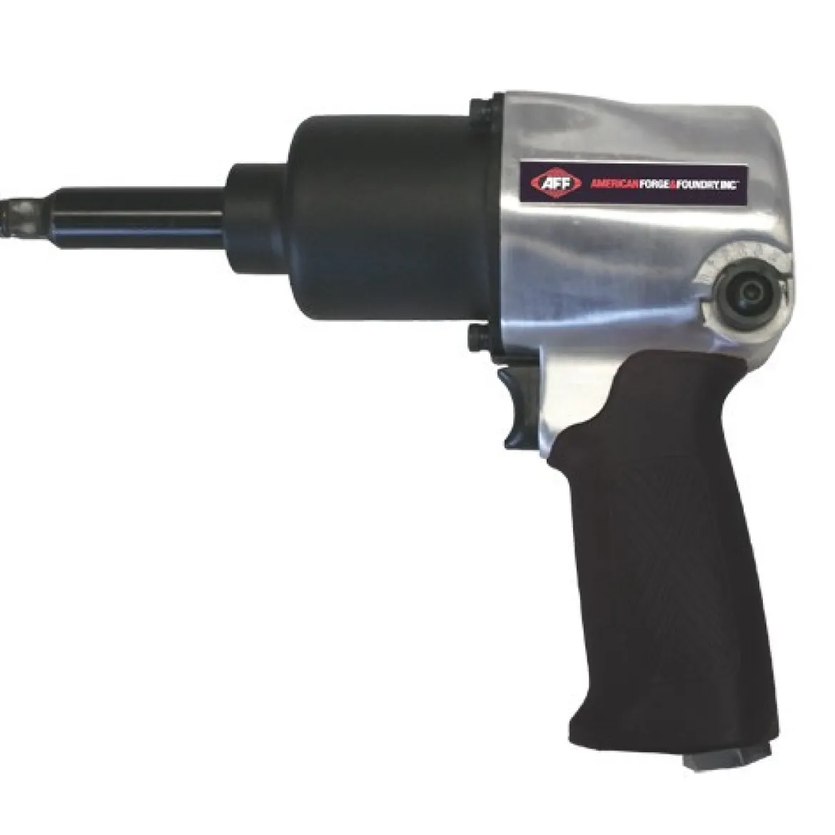 American Forge & Foundry 1/2 Durable Air Impact Wrench, 2 Extended Anvil - 7000 RPM (7665)