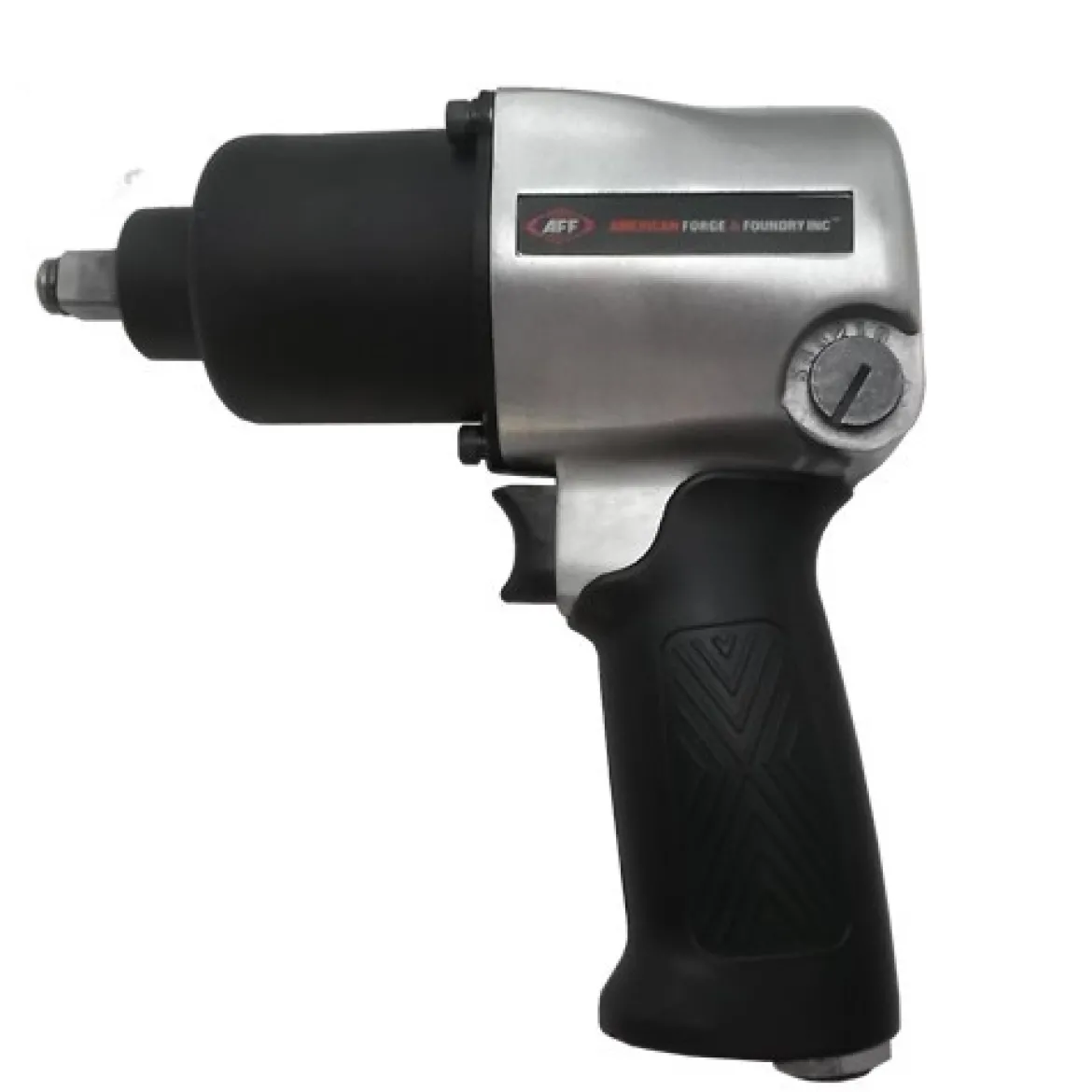 American Forge & Foundry 1/2 Premium Air Impact Wrench with Adjustable Throttle, Aluminum Casing (7660)