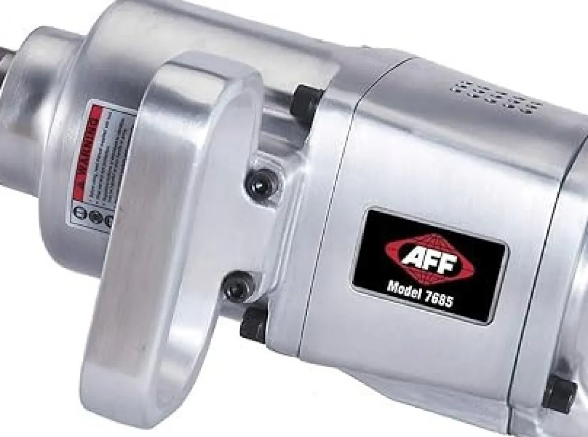 American Forge & Foundry 1 Inch Extended Anvil Impact Wrench, High Torque (7685)