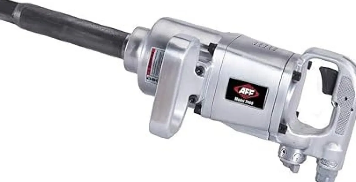 American Forge & Foundry 1 Inch Extended Anvil Impact Wrench, High Torque (7685)
