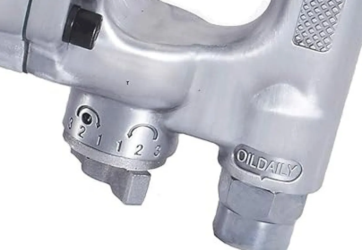 American Forge & Foundry 1 Inch Extended Anvil Impact Wrench, High Torque (7685)