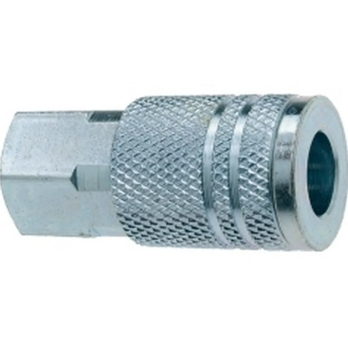 Amflo 1/4" I/M Design x 1/4" FNPT Steel Coupler (C20)