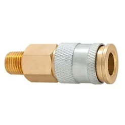 Amflo C91 Coupler Brass 1/4" Hi Flo/HVLP