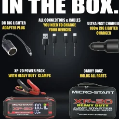 Antigravity Batteries Micro-Start Heavy Duty Lithium Jump-Start (AG-XP-20-HD)