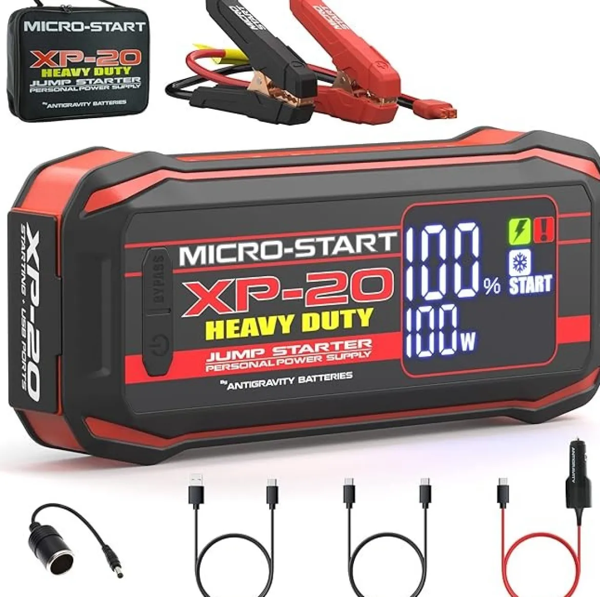 Antigravity Batteries Micro-Start Heavy Duty Lithium Jump-Start (AG-XP-20-HD)