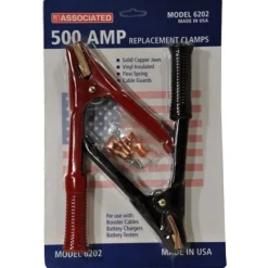Associated 6202 Battery Booster Cable Clamps (500 Amp)