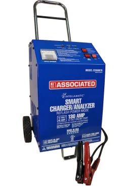 Associated Charger 12V 40A/130A Boost Intellamatic with Override Switch (ESS6007B)