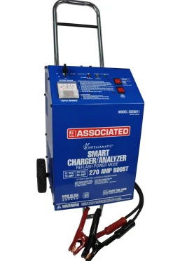 Associated Intellamatic 12/24 Volt 70/35 Amp Charger with Wheels (ESS6011)