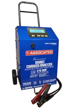 Associated Smart Charger/Analyzer 12V 60/270A Boost Intellamatic with 15A Memory Saver + MS6209-12 + CC6212 (IBC6008MSK)