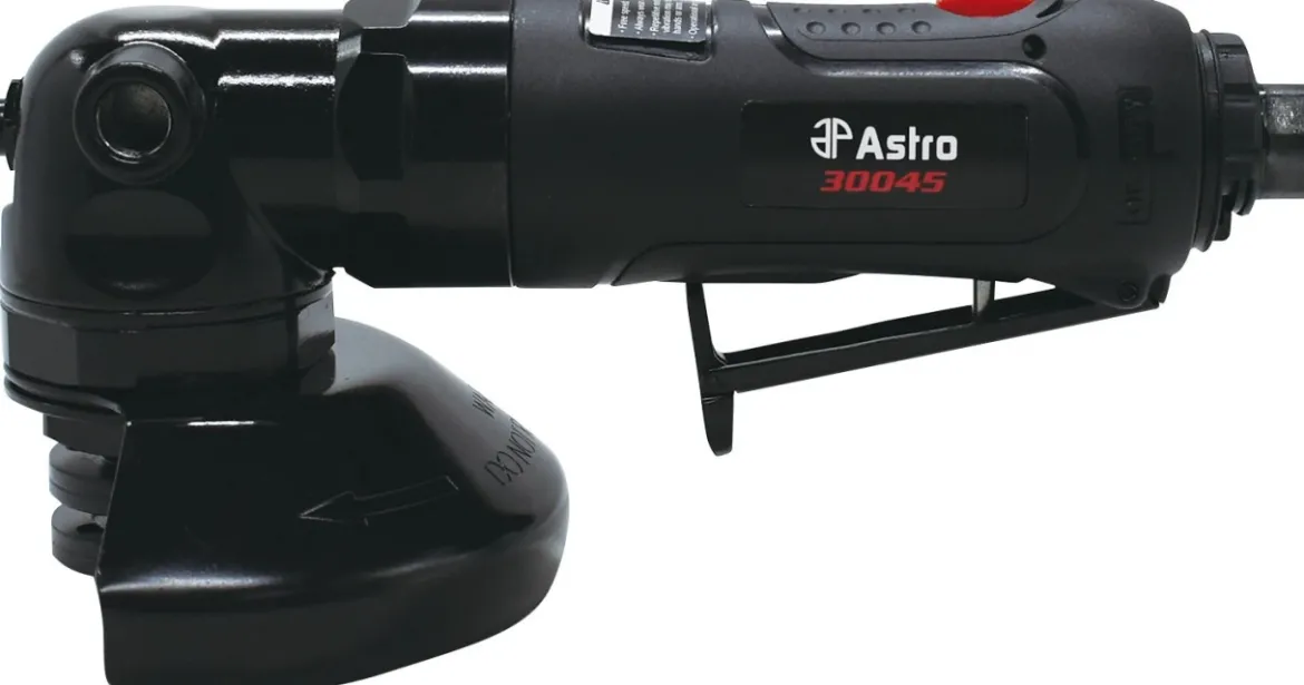 Astro Onyx 4.5" Compact Air Angle Grinder - 0.8Hp (30045)