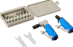 Astro Pneumatic 1/4" Die Grinder Set with Composite Body and Rotary Burrs (1221)