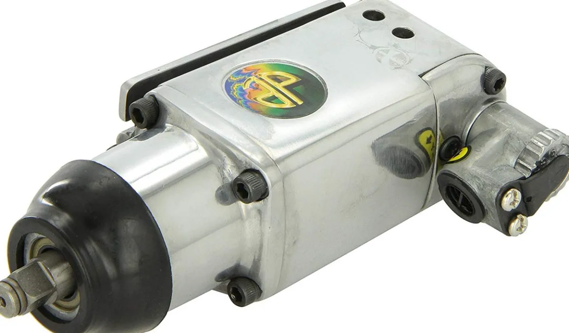 Astro Pneumatic 3/8 Inch Butterfly Impact Wrench Compact Lightweight (136E)
